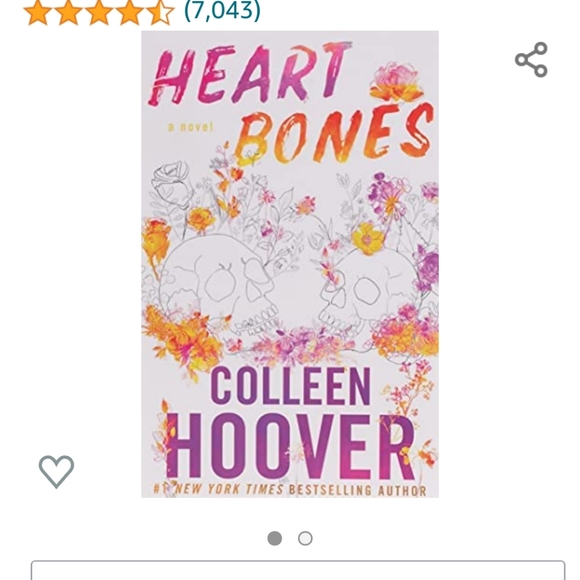 Other - Heart Bones By Colleen Hoover